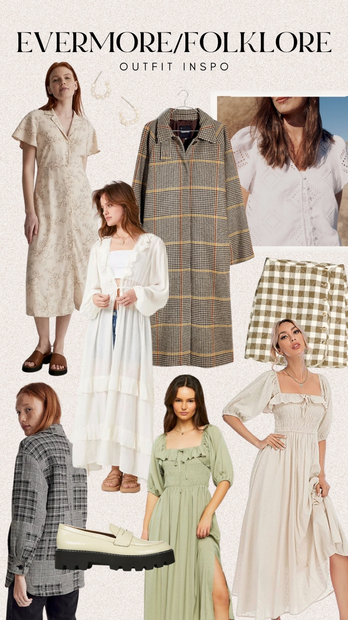 Taylor Swift “evermore/folklore” inspired outfits!

#LTKstyletip