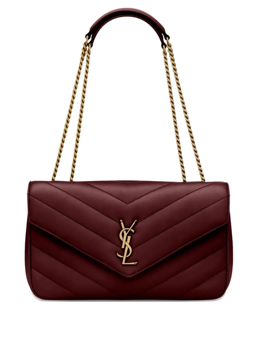 Saint Laurent Loulou medium shoulder bag - Red | Farfetch Global