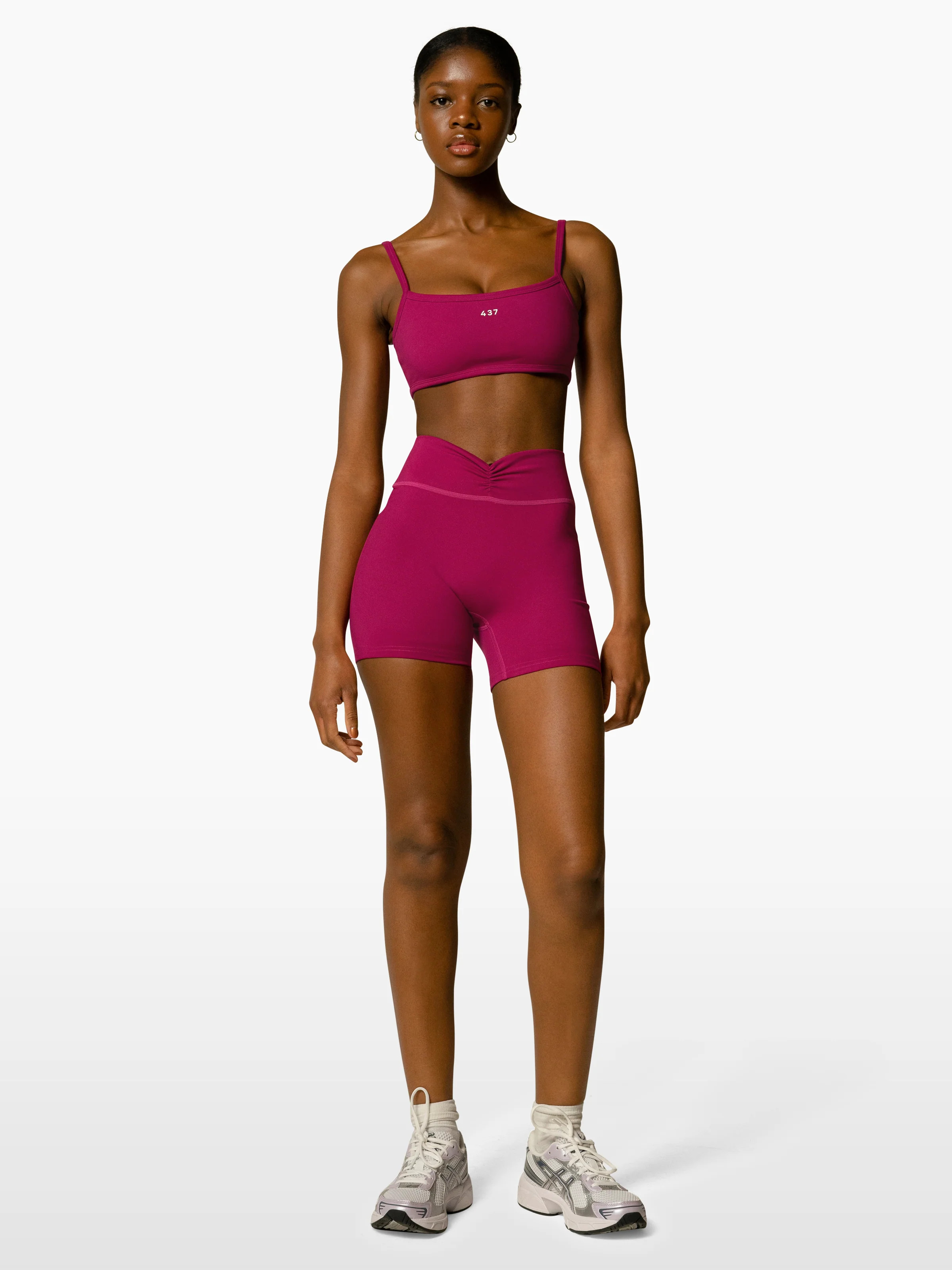 The Scrunch Short / Raspberry | 437