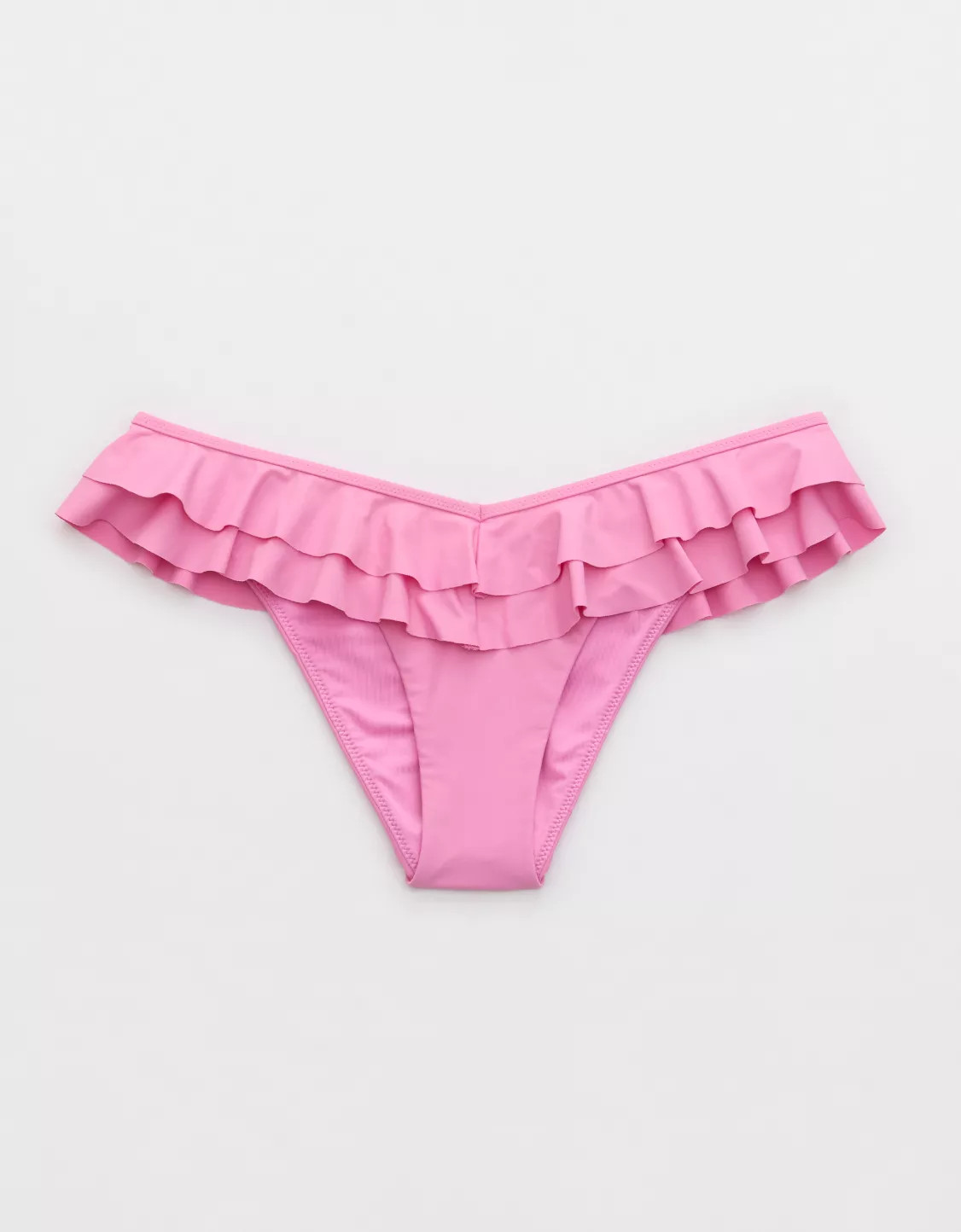 Aerie Ruffle Cheeky Bikini Bottom | Aerie