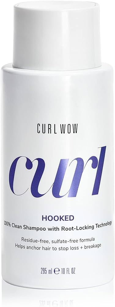 COLOR WOW Curl Wow Hooked 100% Clean Shampoo with Root-Locking Technology – Rich-lathering, sul... | Amazon (US)