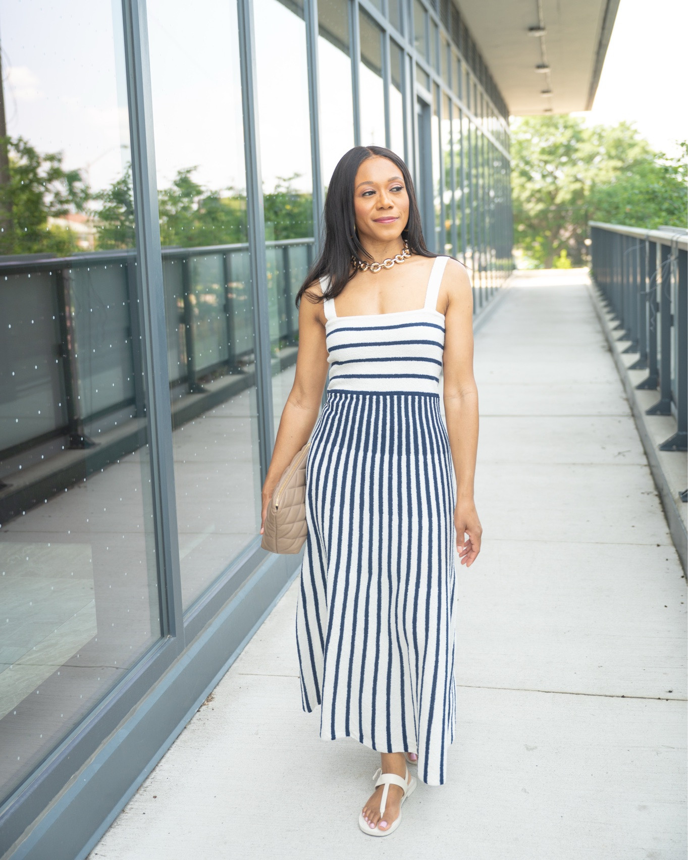 This navy and white stripe dress is the perfect summer daytime dress. 

Daytime dress, yacht party outfit, resort wear, how to style, what to wear, summer dress, casual summer outfit, midi summer dress, maxi summer dress, nautical summer outfit, nautical summer dress, what to wear to the beach or boardwalk, summer outfit, spring outfit, spring dress

#LTKsummer #LTKdresses #LTKtravel