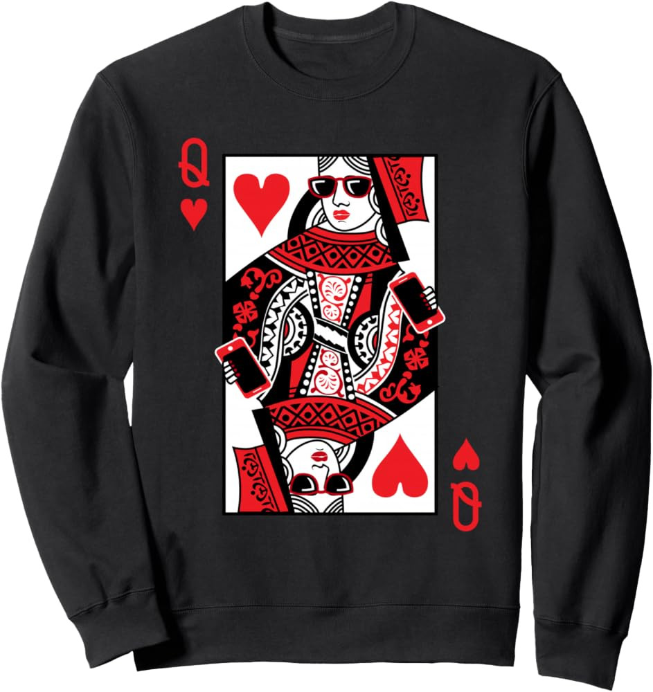 Queen of Hearts Sweatshirt | Amazon (US)