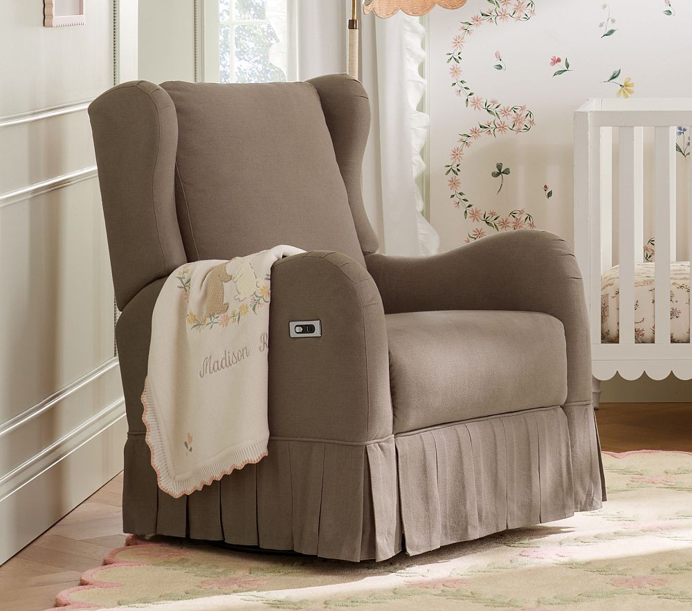 Celeste Swivel Glider Recliner | Pottery Barn Kids