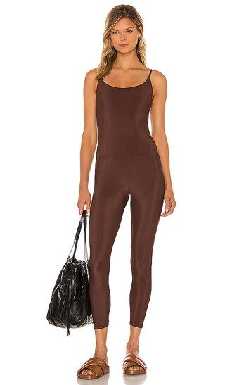 Long Leotard in Brown | Revolve Clothing (Global)