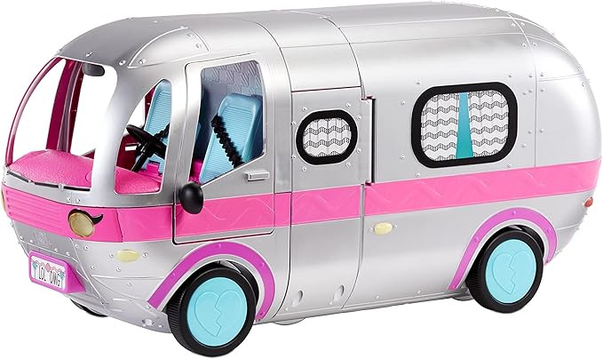 LOL Surprise OMG Glamper Fashion Camper Doll Playset with 55+ Surprises, Fully-Furnished with Lig... | Amazon (US)