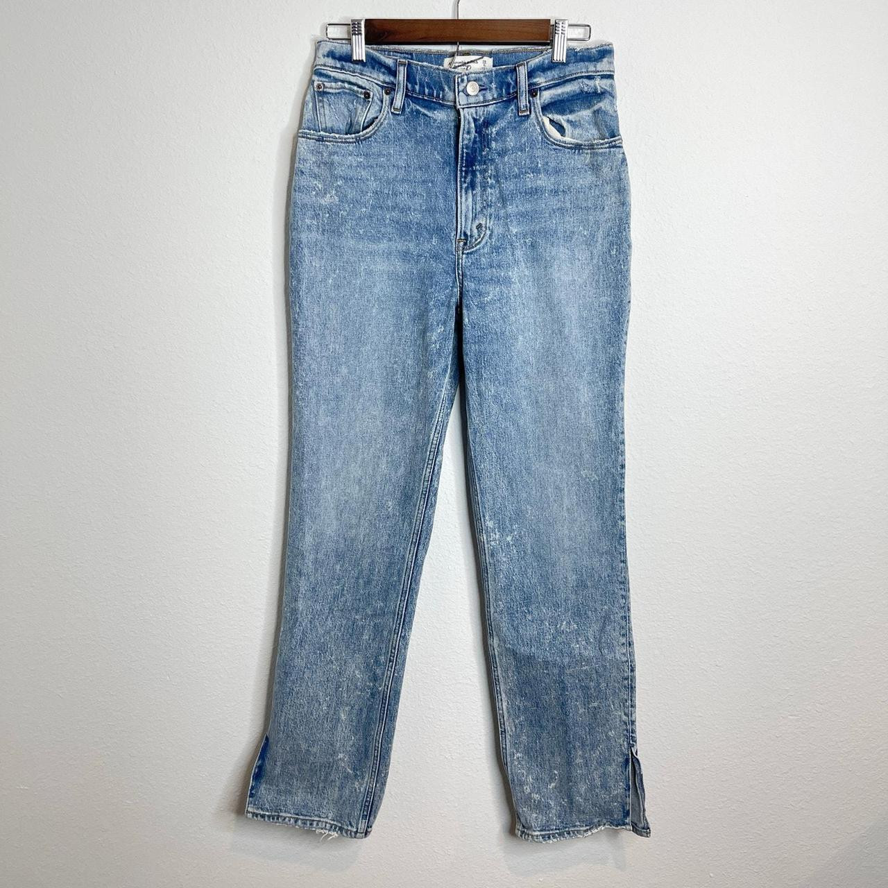 Abercrombie & Fitch Women's Jeans - Blue - 28 | Depop US