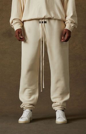 Essentials Fear Of God Egg Shell Sweatpants | PacSun