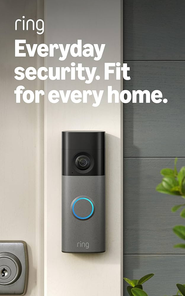 Ring Battery Doorbell (newest model) \u2014 Retinal 2K with wide-angle video, up to 6x Enhanced Z... | Amazon (US)