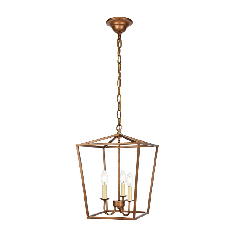 Finnick 3 - Light Lantern Geometric Pendant | Wayfair North America