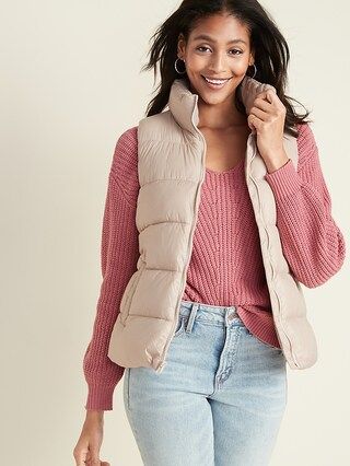 Frost-Free Puffer Vest for Women | Old Navy (US)