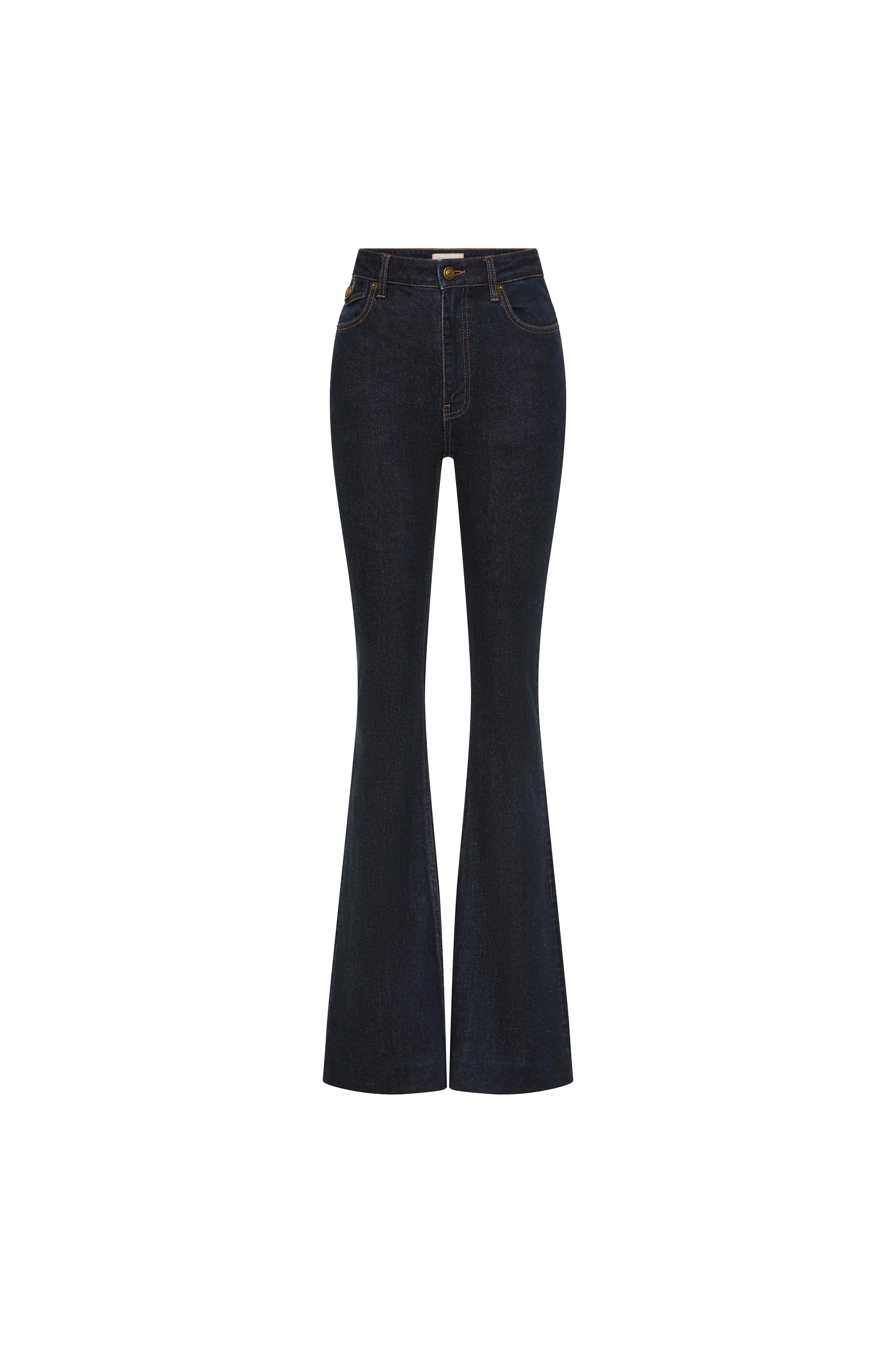Gisele Flare Jean Indigo Denim | Rebecca Vallance (Global)