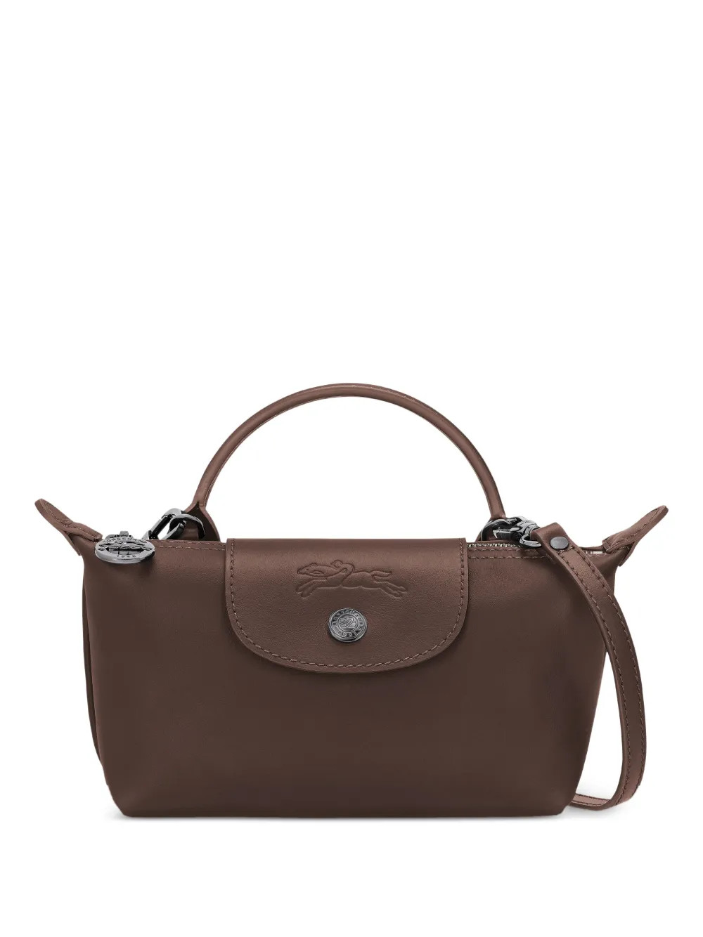 Longchamp Le Pliage Xtra Pouch | Brown | FARFETCH | Farfetch Global