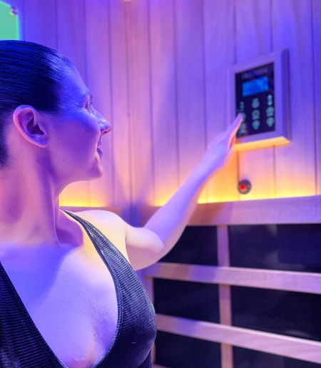 Did you know you could purchase an in-home sauna?! I tried out this one and it’s EPIC! I love it and am manifesting one for myself! #TheBanannieDiaries #higherDOSEpartner 

#LTKfitness #LTKGiftGuide #LTKhome
