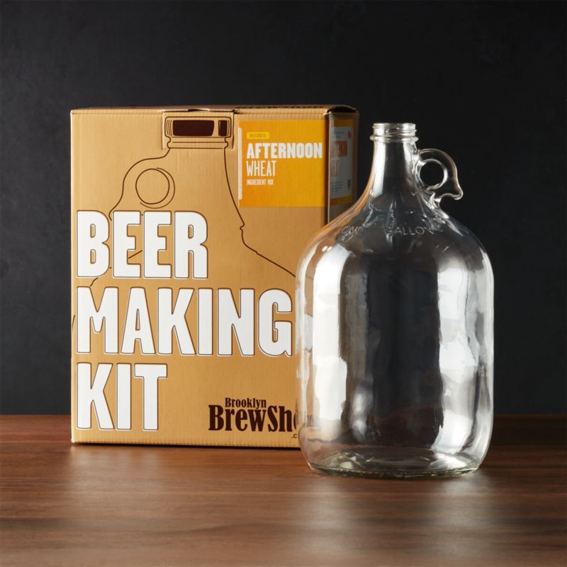 Afternoon Wheat Beer Making Kit | Crate & Barrel | Crate & Barrel