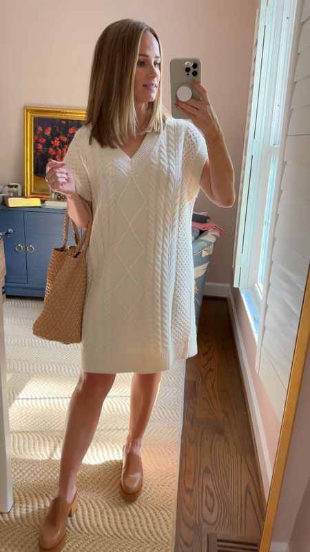 I love this sweater dress! It’s not maternity but it works great with a bump. It’ll be cute styled with boots too! 

#LTKSeasonal #LTKbump #LTKxMadewell