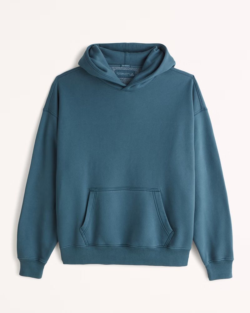 Men's Essential Popover Hoodie | Men's Clearance | Abercrombie.com | Abercrombie & Fitch (US)