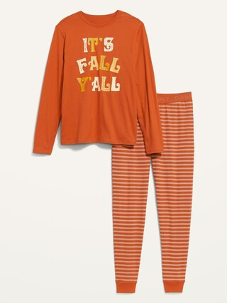 Matching Thanksgiving Graphic Pajama Set for Men | Old Navy (US)