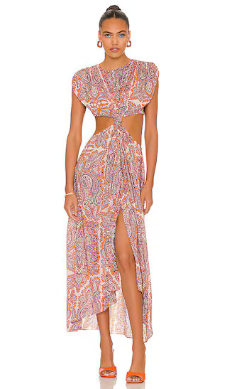 Racquel Midi Dress in Aria Multi Paisley | Revolve Clothing (Global)
