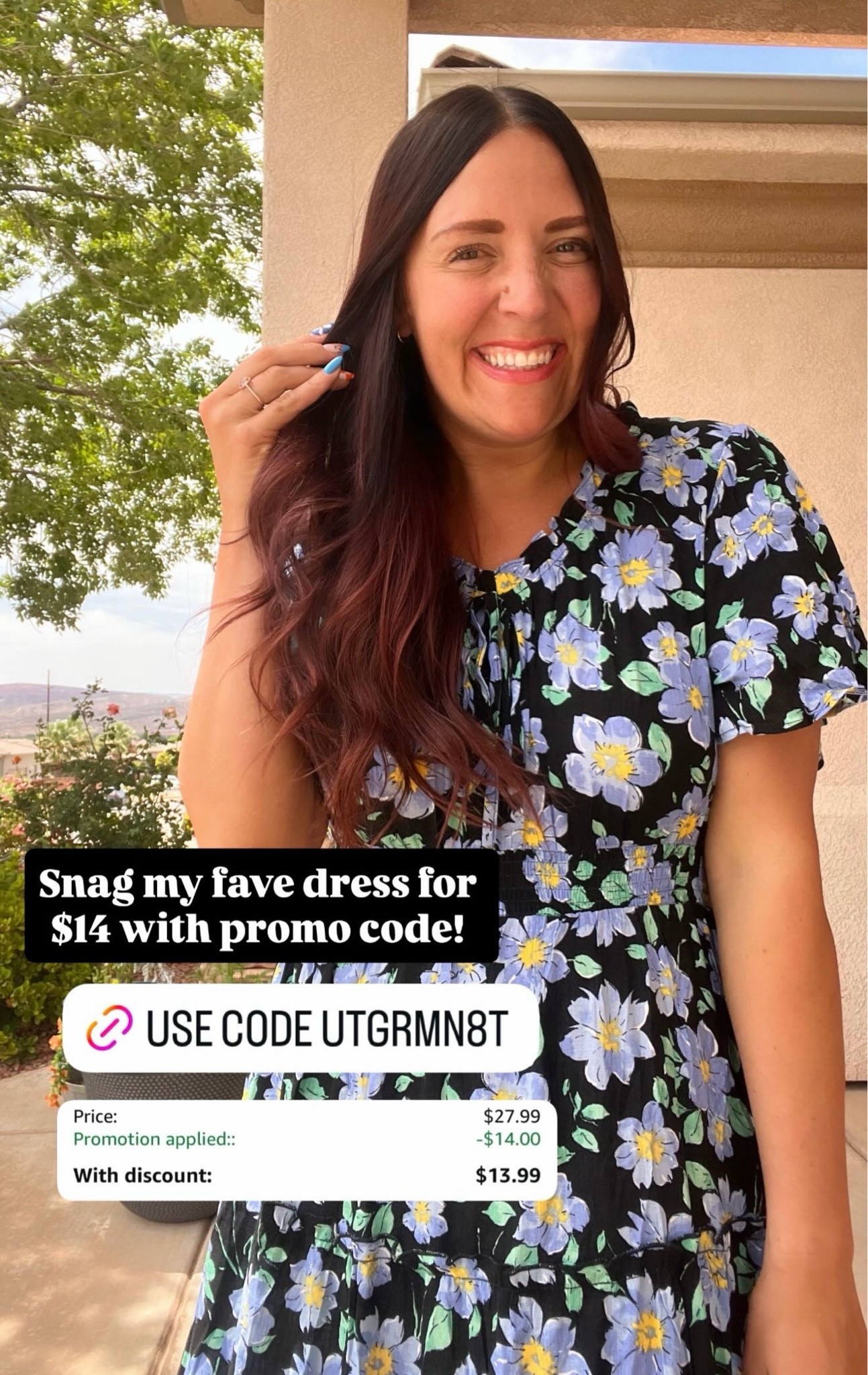 USE CODE UTGRMN8T

amazon 
summer
dress