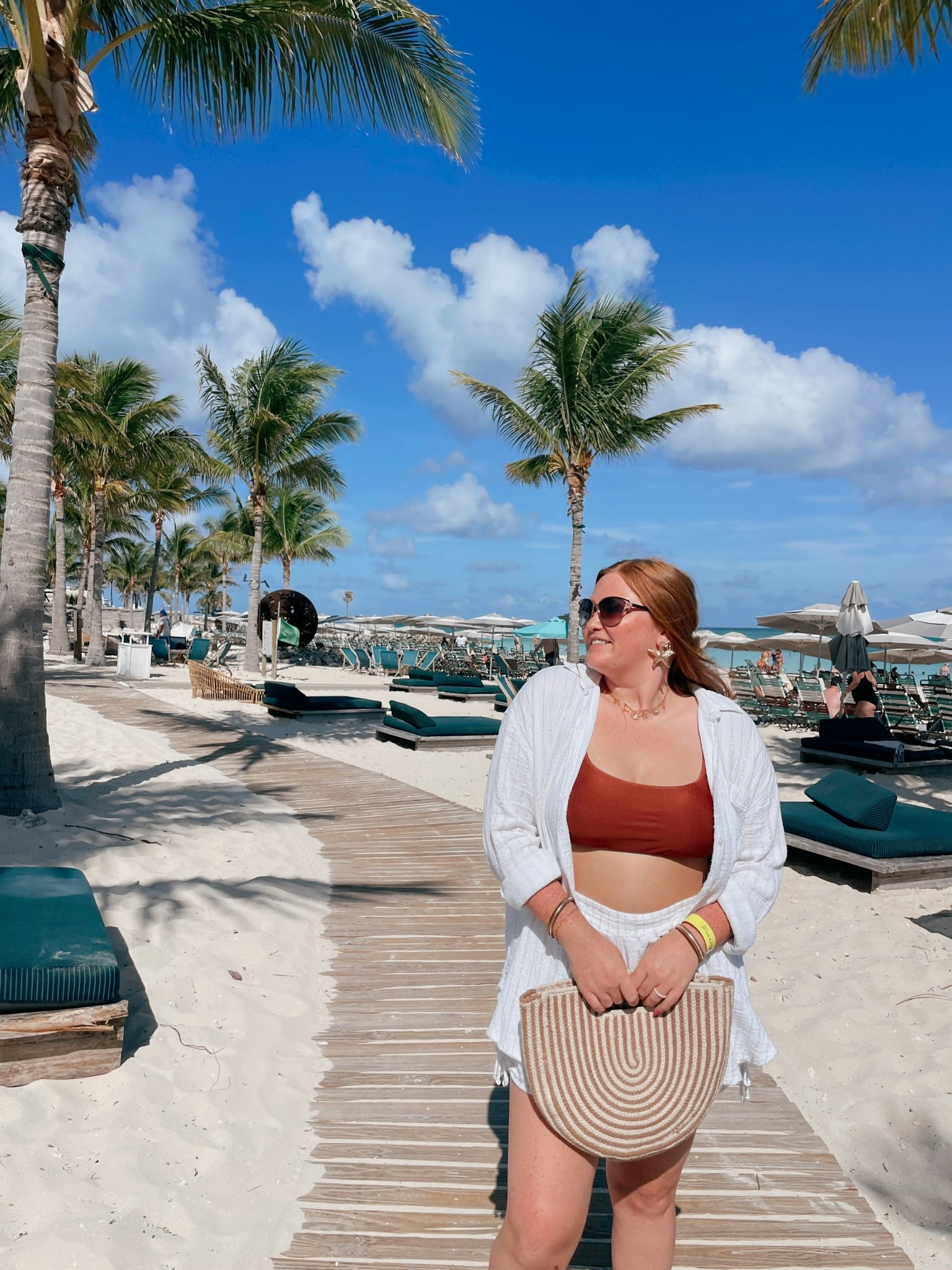 Beach vacation outfit I do for women, beach ootd, travel packing, summer vacation outfits, linen set, travel purse, beach bag, summer jewelry, summer ootd 

#LTKSwim #LTKSummerEdit #LTKFindsUnder100