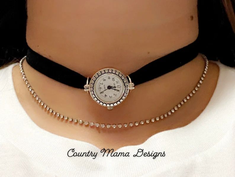 TTPD Tortuered Poets Department Black Velvet Choker Set Swiftie taylorswift - Etsy | Etsy (US)