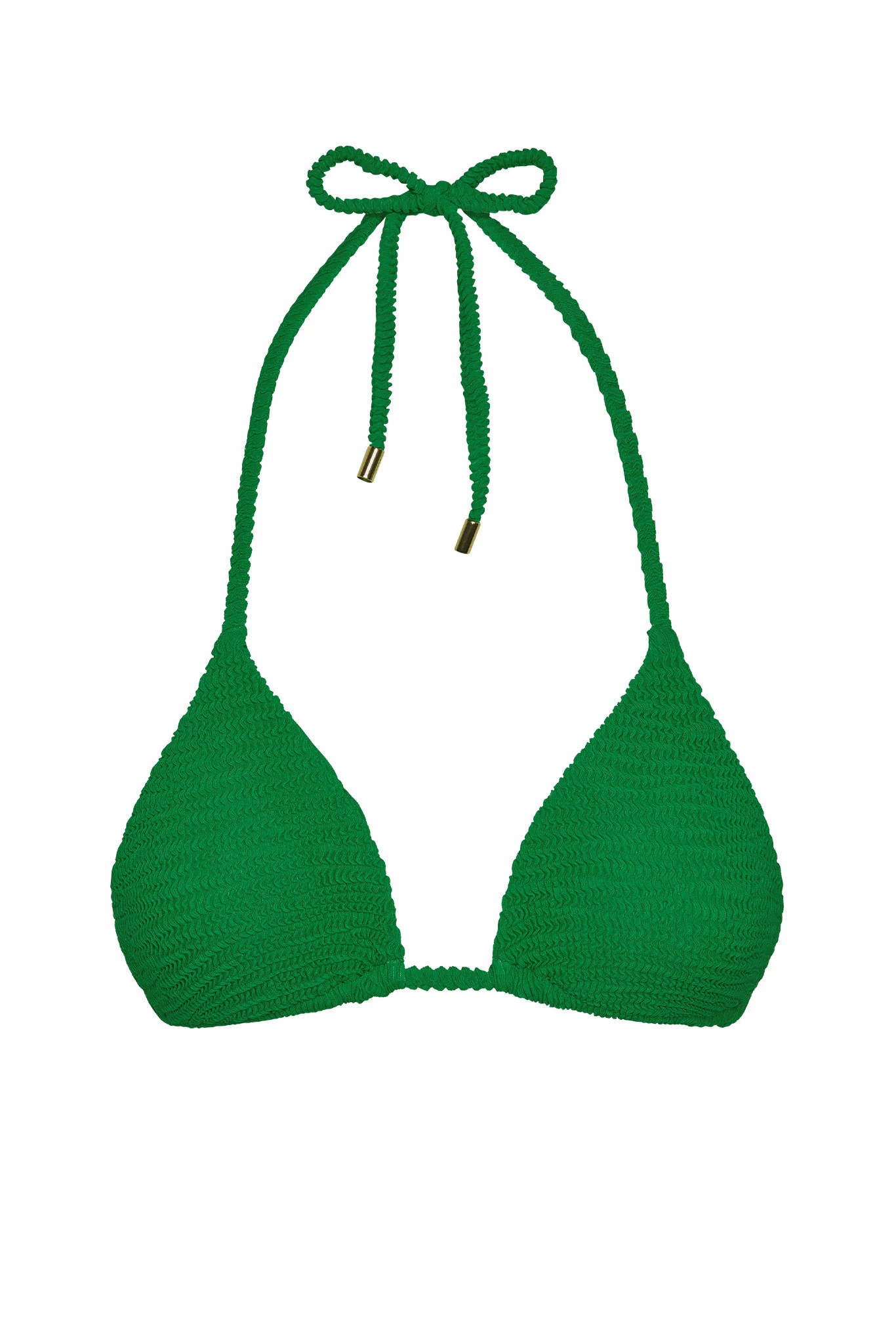 Palma Top - Palm Green Crinkle | Monday Swimwear