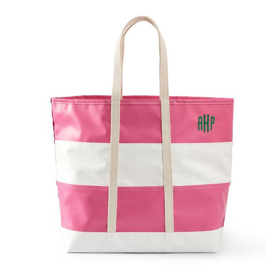 Mark & Graham x Steele Stripe Waterproof Tote | Mark and Graham
