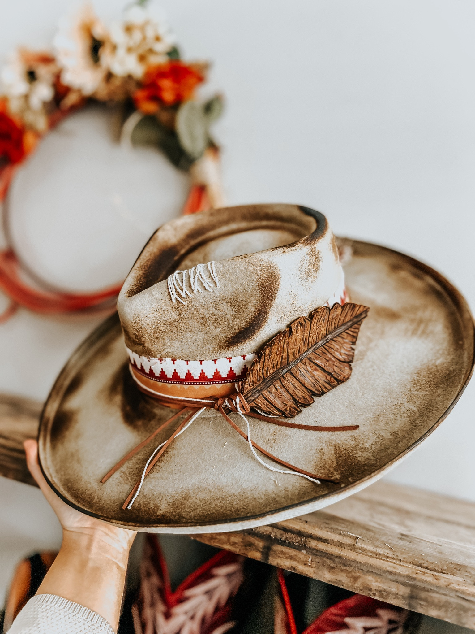 The Kiersten Zile Collection burned hats is the perfect accessory for your western outfits! 

Custom orders email hello@kierstenzile.com 

www.thekzcollection.com for discounts 

burned hat, burned cowboy hat, cowboy hat , hats, western fashion, cowgirl fashion, women’s fashion, fall fashion, wedding guest, teacher outfit, unique fashion, accessories, fedora hat, cowboy, hat maker

#LTKWedding #LTKCon #LTKFallSale