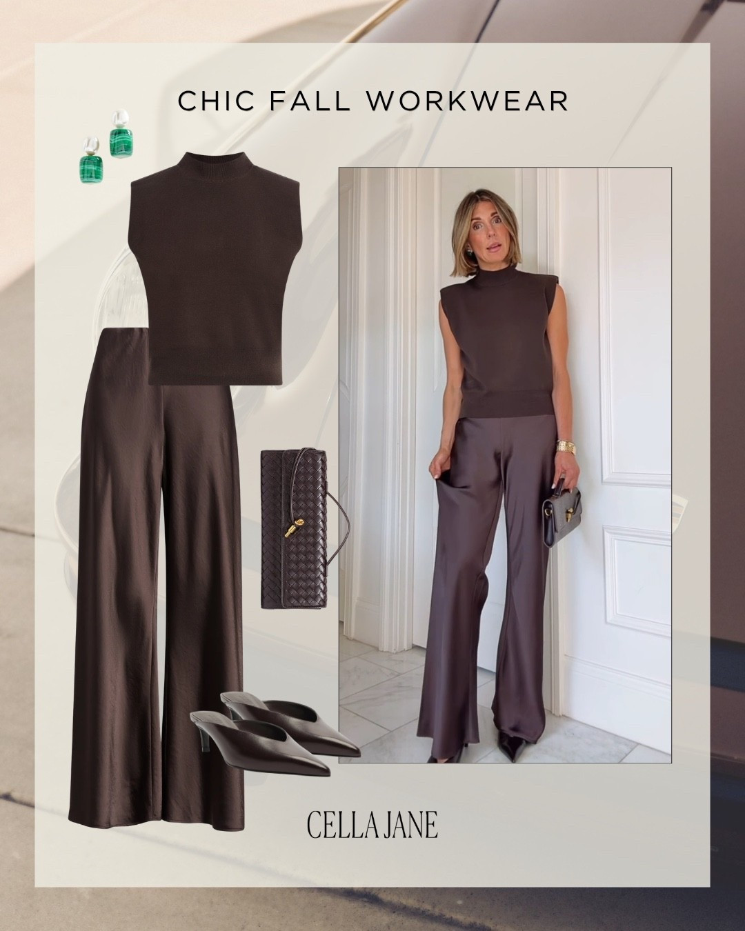Today’s look is all brown! Such an elevated look for fall.

#LTKfall #LTKstyletip