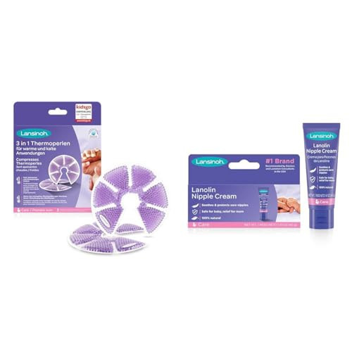 Lansinoh Therapearl 3-in-1 Breast Therapy for Breastfeeding mums & HPA Lanolin Nipple Cream 40ml for Breastfeeding New mums | Amazon (UK)