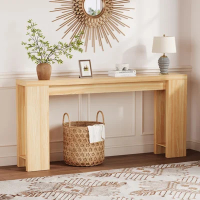 Rustic Farmhouse Console Table 70.9 in Long Narrow Sofa Table for Entryway, Living Room, Hallway | Wayfair North America