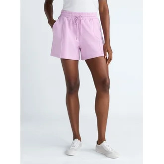 Scoop Women's and Women's Plus Scubaknit Seamed Shorts, 4.5'' Inseam, Sizes XS-4X | Walmart (US)