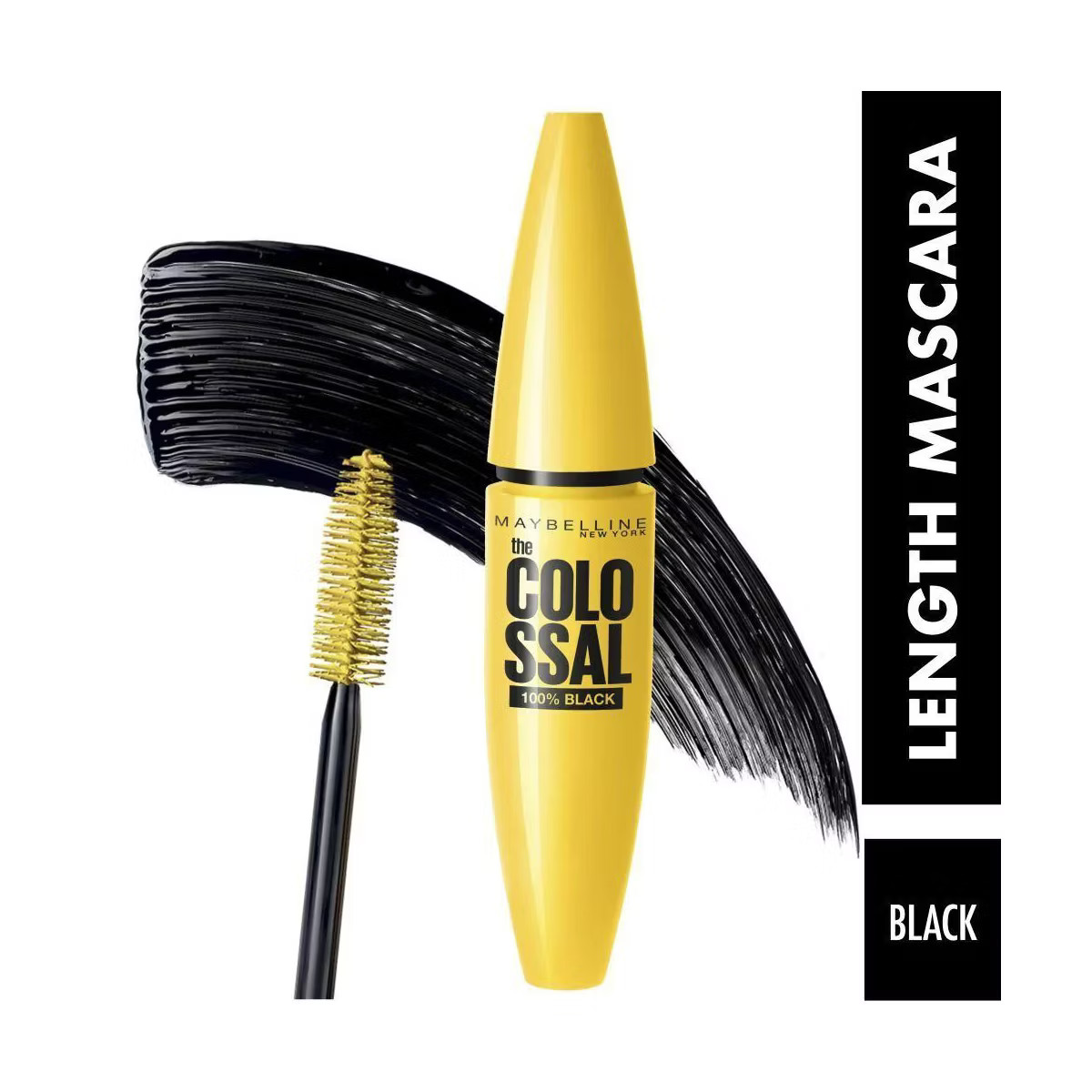 Maybelline New York THE COLOSSAL Mascara 100% Black (0.33 oz - 02 EXTRA BLACK) Colo Ssal Volumizi... | Target