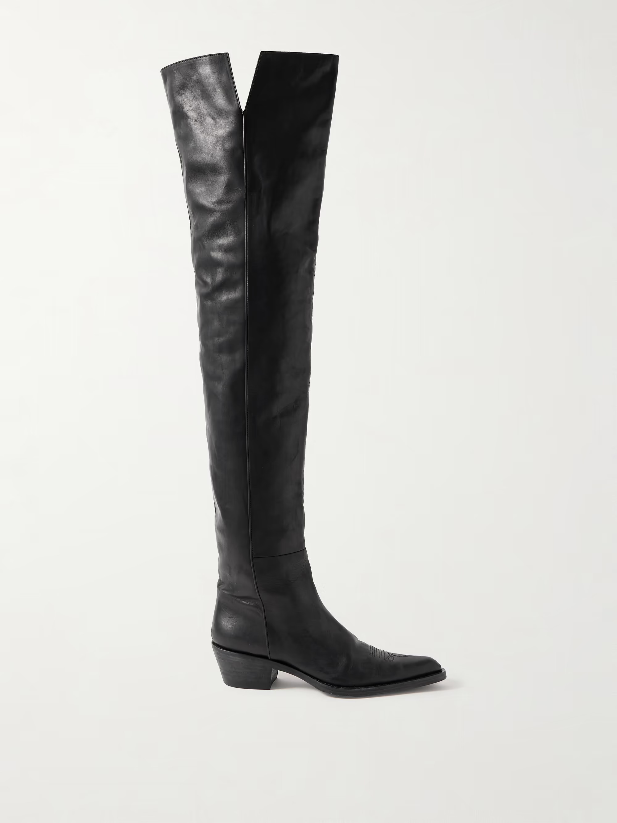Clive leather over-the-knee boots | NET-A-PORTER (UK & EU)