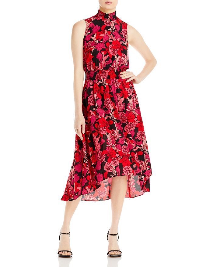Floral Sleeveless Smock Neck Dress (73% off) – Comparable value $128 | Bloomingdale's (US)