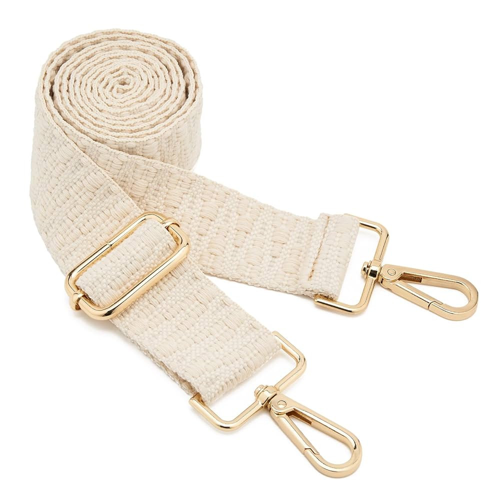 ZOOEASS Wide Shoulder Strap Adjustable Replacement Belt Guitar Style Crossbody Bag Handbag Strap ... | Amazon (US)