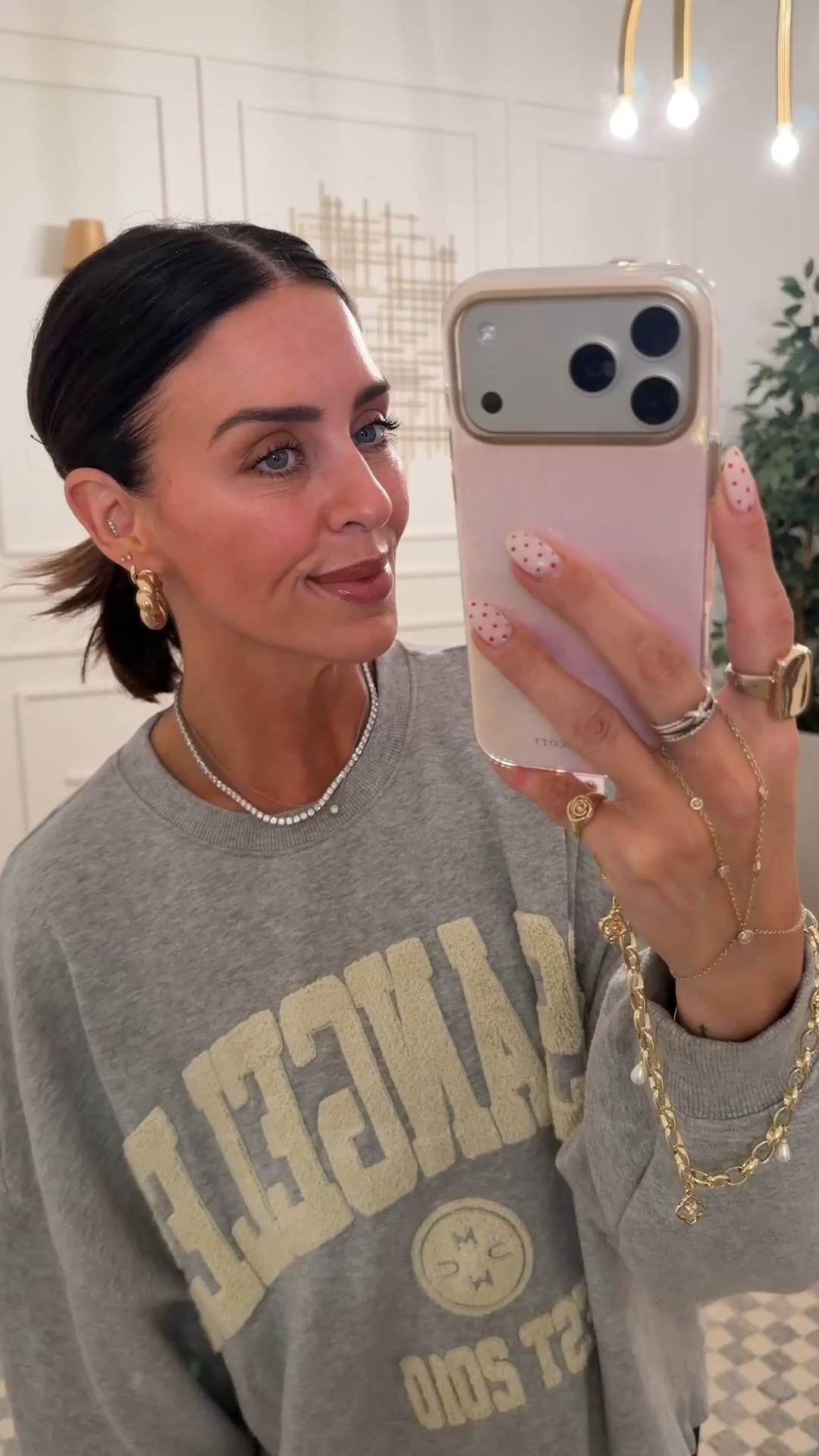 Sweatshirt - size M
Tennis necklace - code: MOLLYANN
gold twist earrings 
Oura ring add ons


#LTKFindsUnder50 #LTKFindsUnder100 #LTKOver40