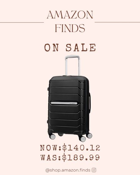 Save on luggage, this suitcase is on sale now from Amazon!

#LTKsalealert #LTKtravel #LTKSeasonal