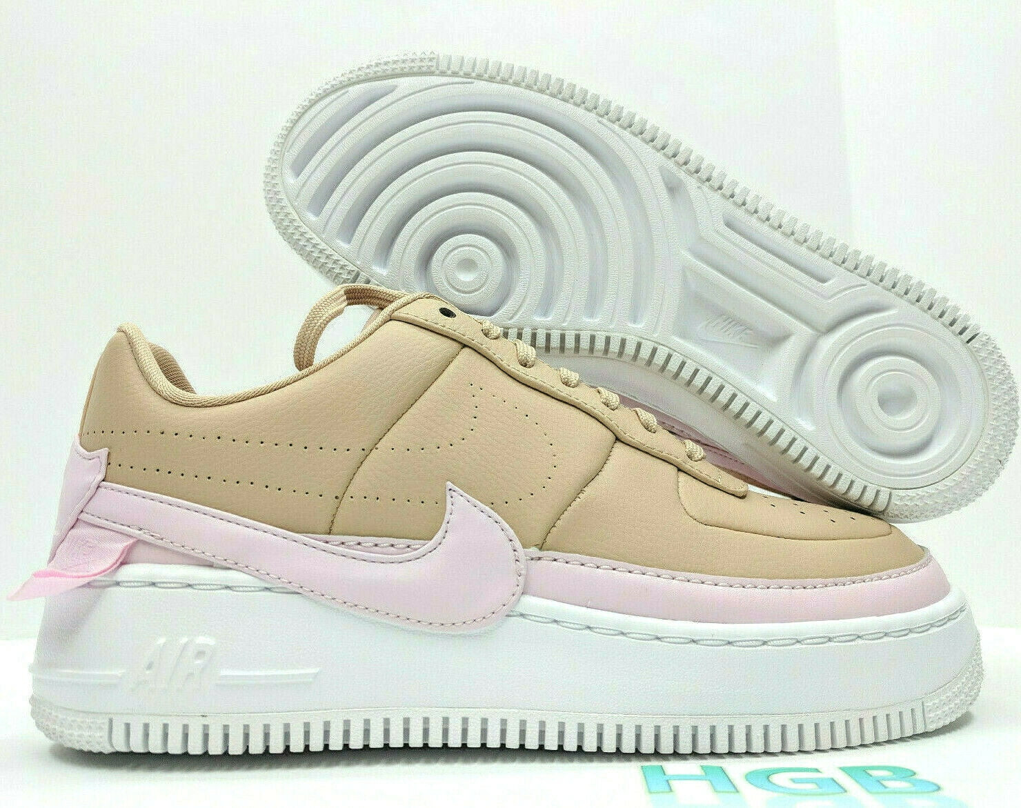 Nike AF1 Jester XX Women's Pink Beige White Fashion Sneakers Gym AO1220-202 NIB - Walmart.com | Walmart (US)