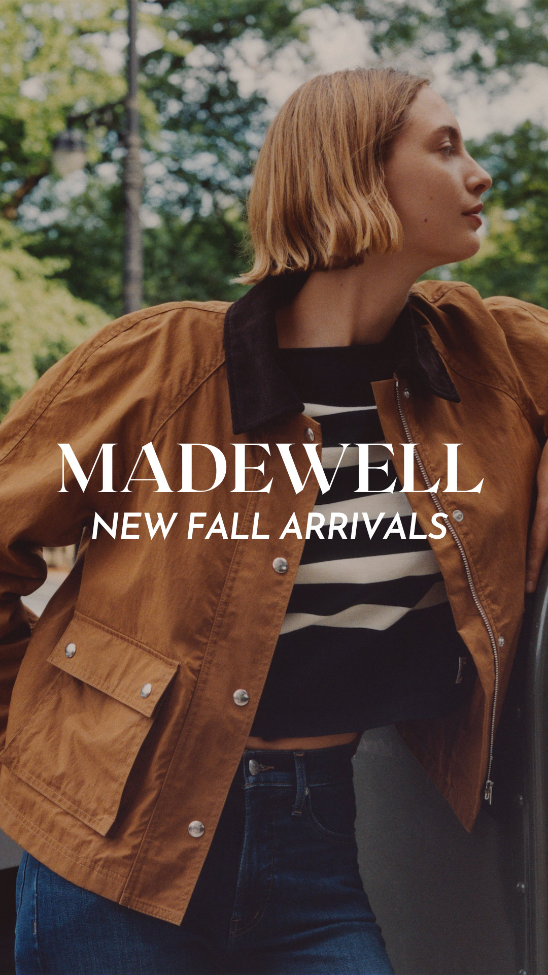 fall arrivals at madewell

barn jackets / plaid top and skirt / funnel neck jacket / jeans / fall style  

 #LTKSeasonal