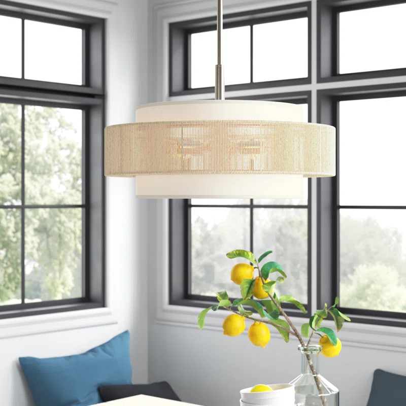 Reenat 5 - Light Dimmable Drum Chandelier | Wayfair North America