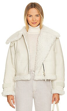 x Shoreditch Ski Club Lola Shearling Jacket
                    
                    AGOLDE | Revolve Clothing (Global)