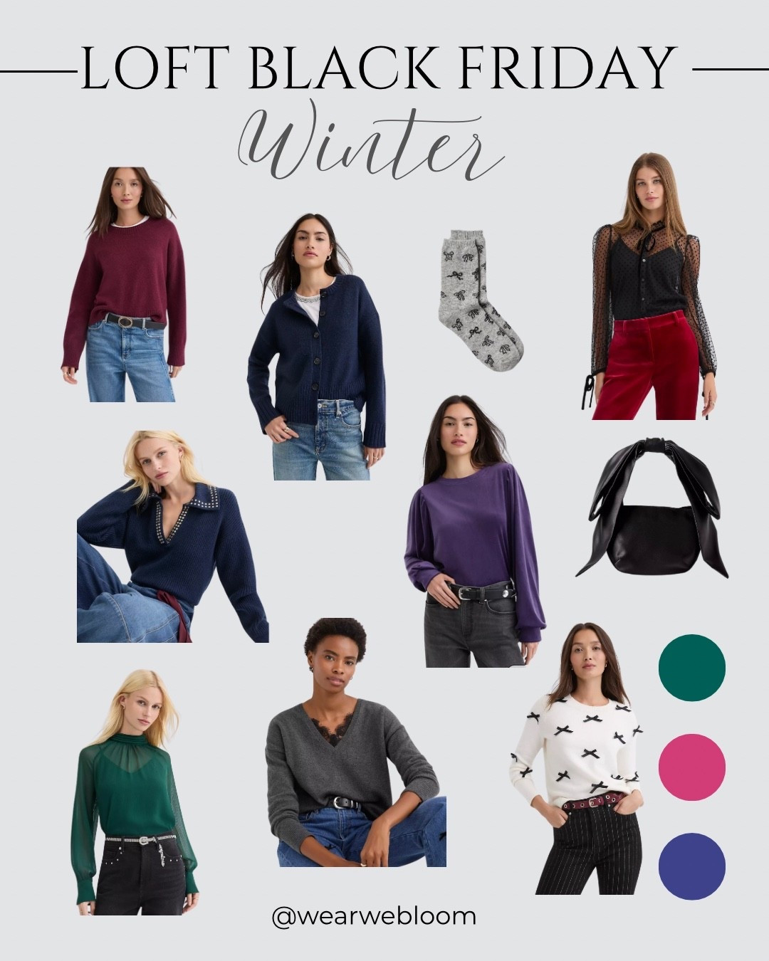 Winter Finds from Loft 
Black Friday deals 
50% off 


#LTKHoliday #LTKCyberWeek #LTKGiftGuide