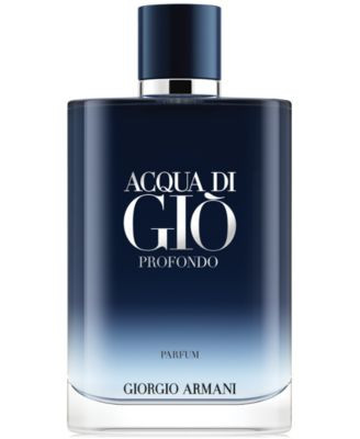 New Giorgio Armani Mens Acqua Di Gio Profondo Parfum Fragrance Collection | Macy's