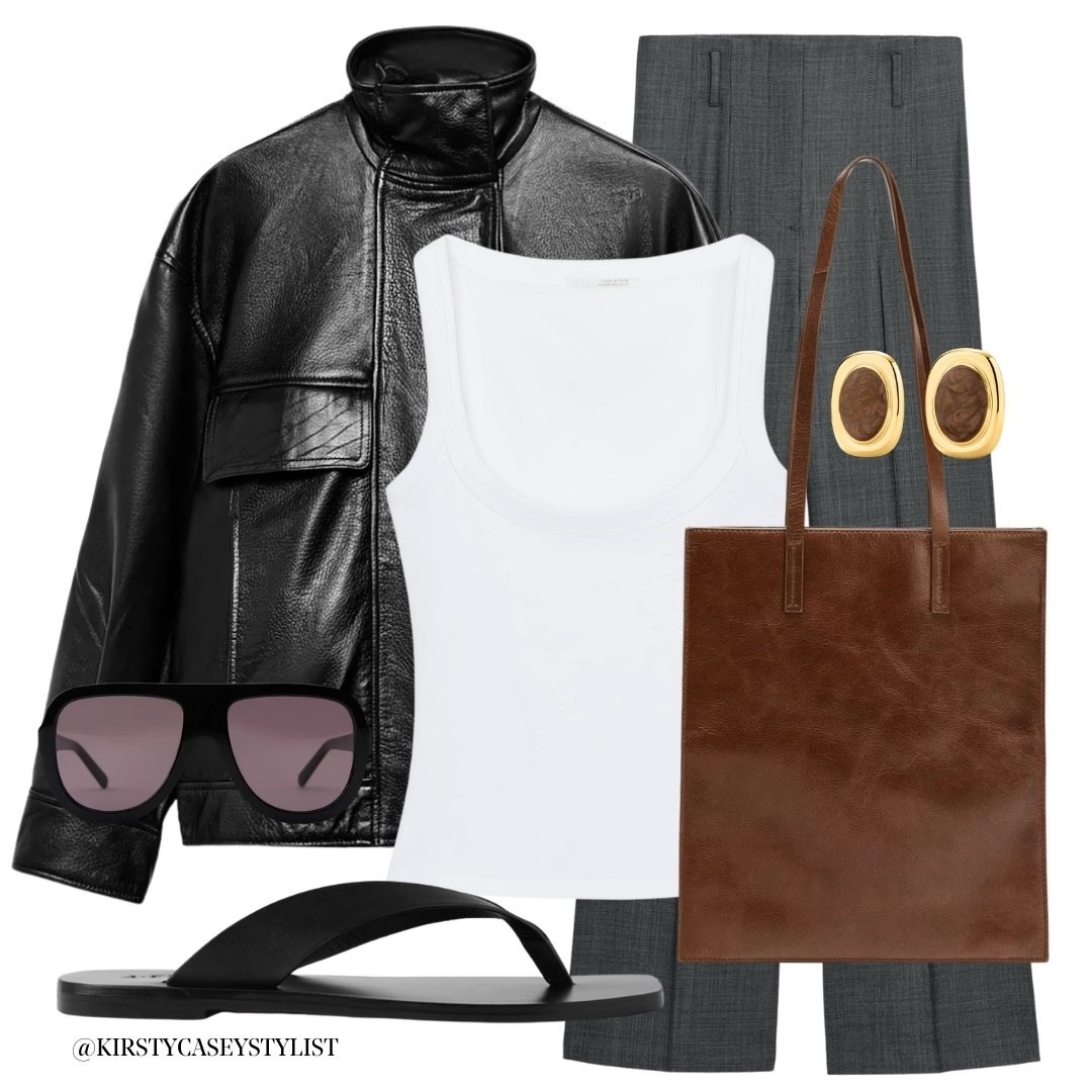 A trouser and flip flop is one of my favourite combos! 🖤🤎

#springoutfits #ootdinspo #officewear #newinzara #zarahaul