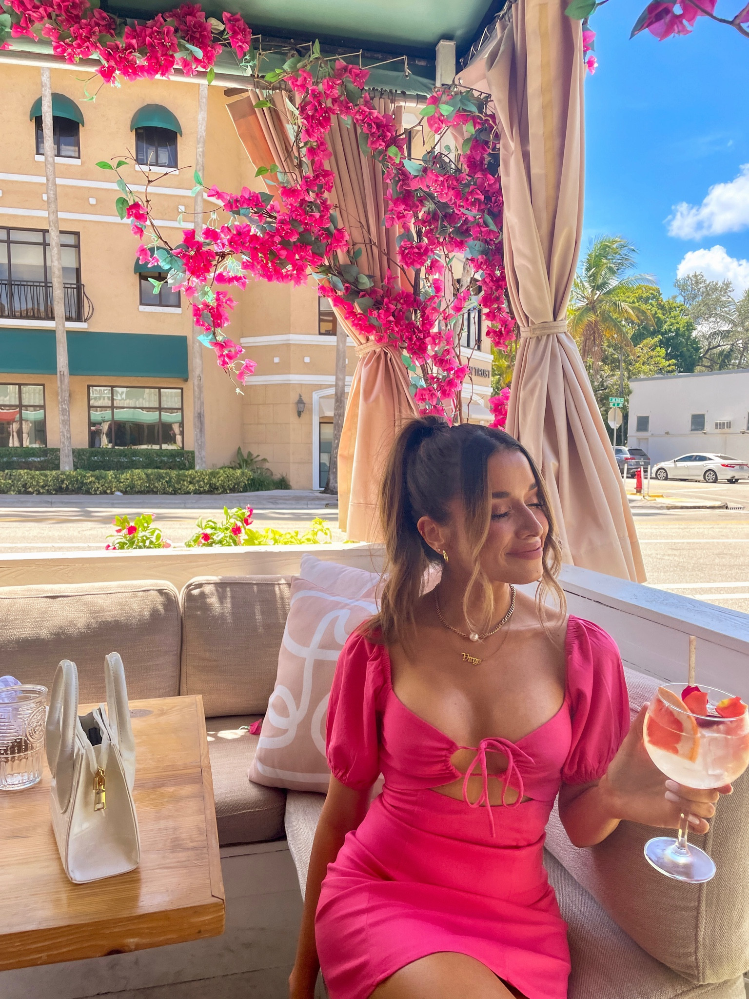 Pink dress size XS
Amazon mini white purse
Electric picks necklace 

#LTKfit #LTKSeasonal #LTKunder100