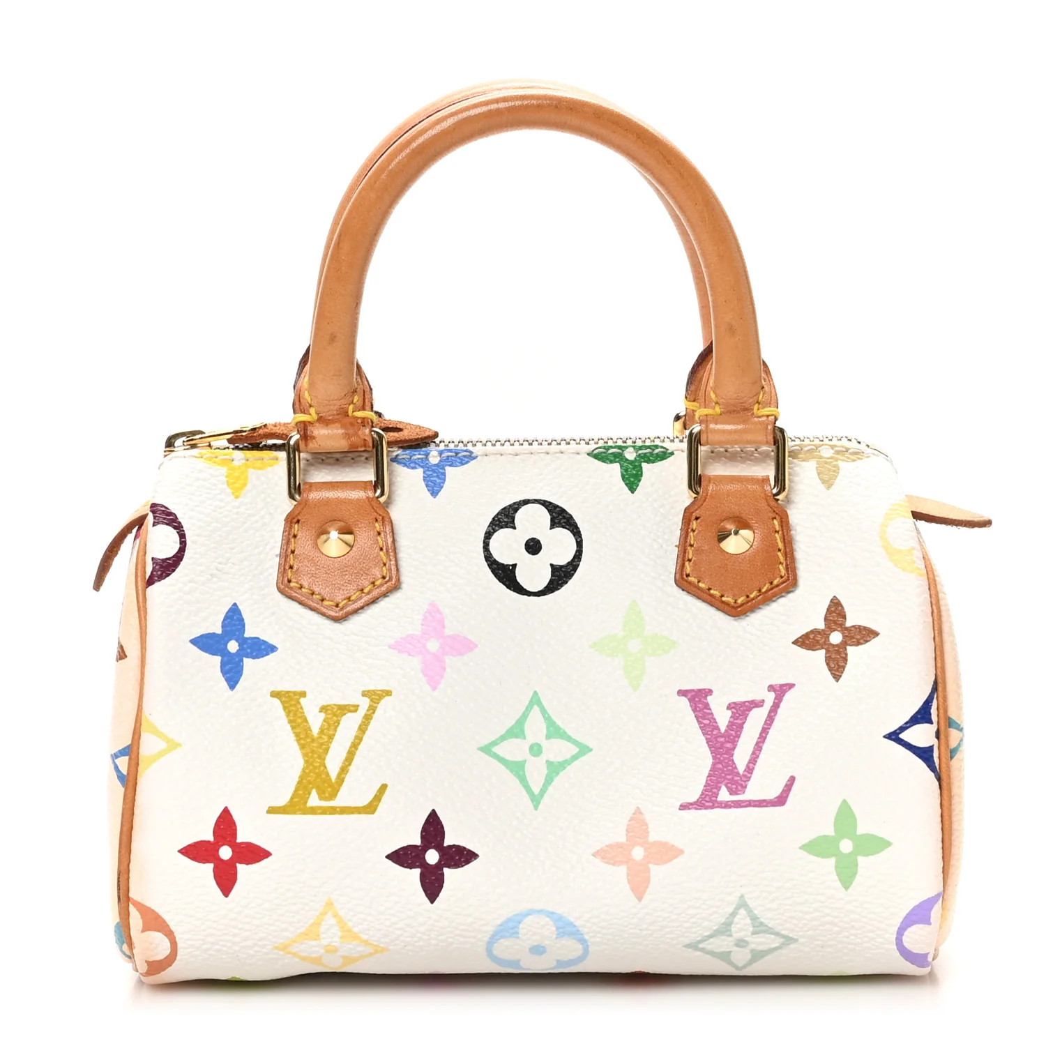 Louis Vuitton Monogram Multicolor Mini Sac HL Speedy White 1744269 | FASHIONPHILE (US)