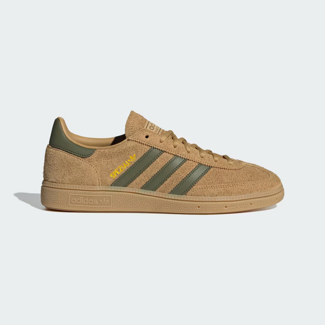adidas Handball Spezial Shoes Golden Beige 8.5 Mens | adidas (US)