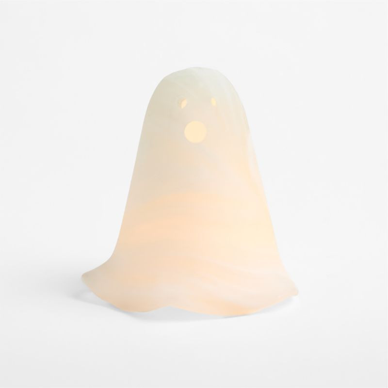 Ghost Glass Tealight Candle Cloche | Crate & Barrel